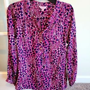 Lilly Pulitzer long sleeve blouse